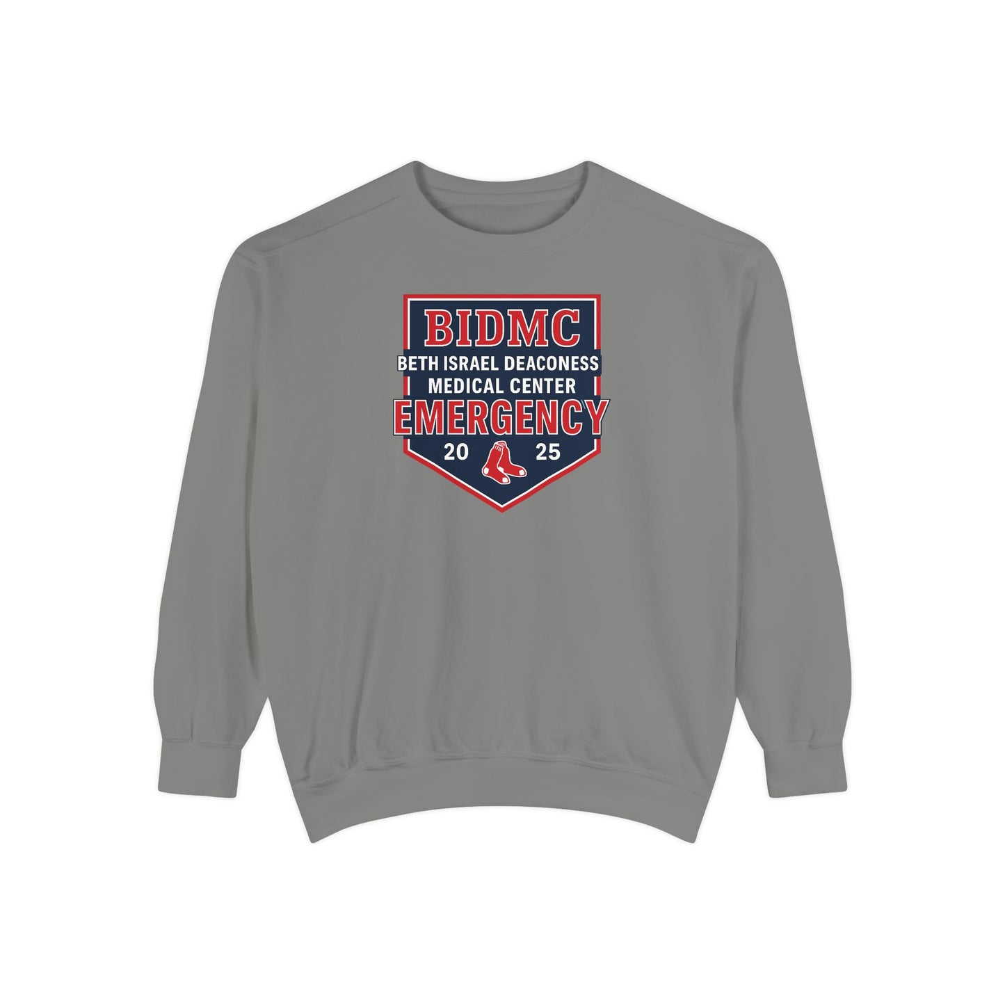 BIDMC Emergency Department Crewneck Sweatshirt – 2025 Red Sox Edition