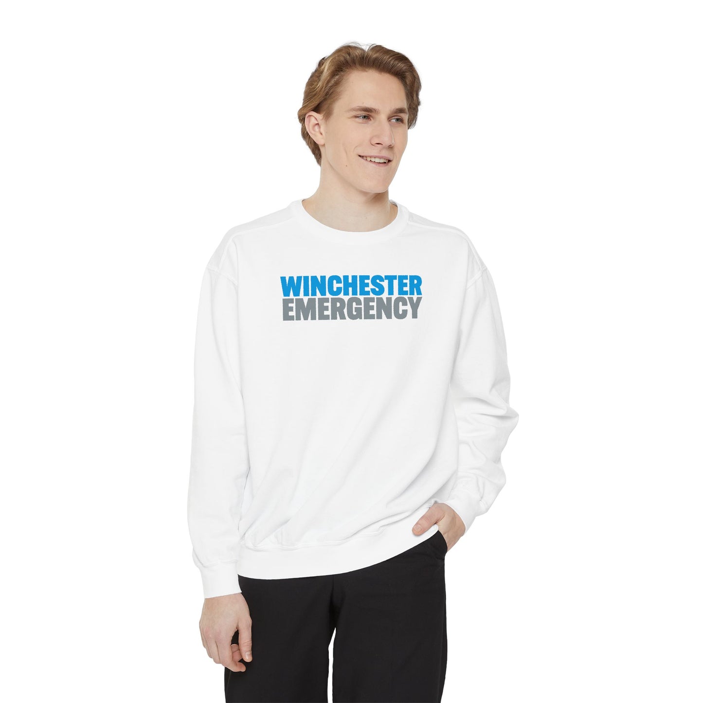 Winchester Emergency Comfort Colors Crewneck Sweatshirt