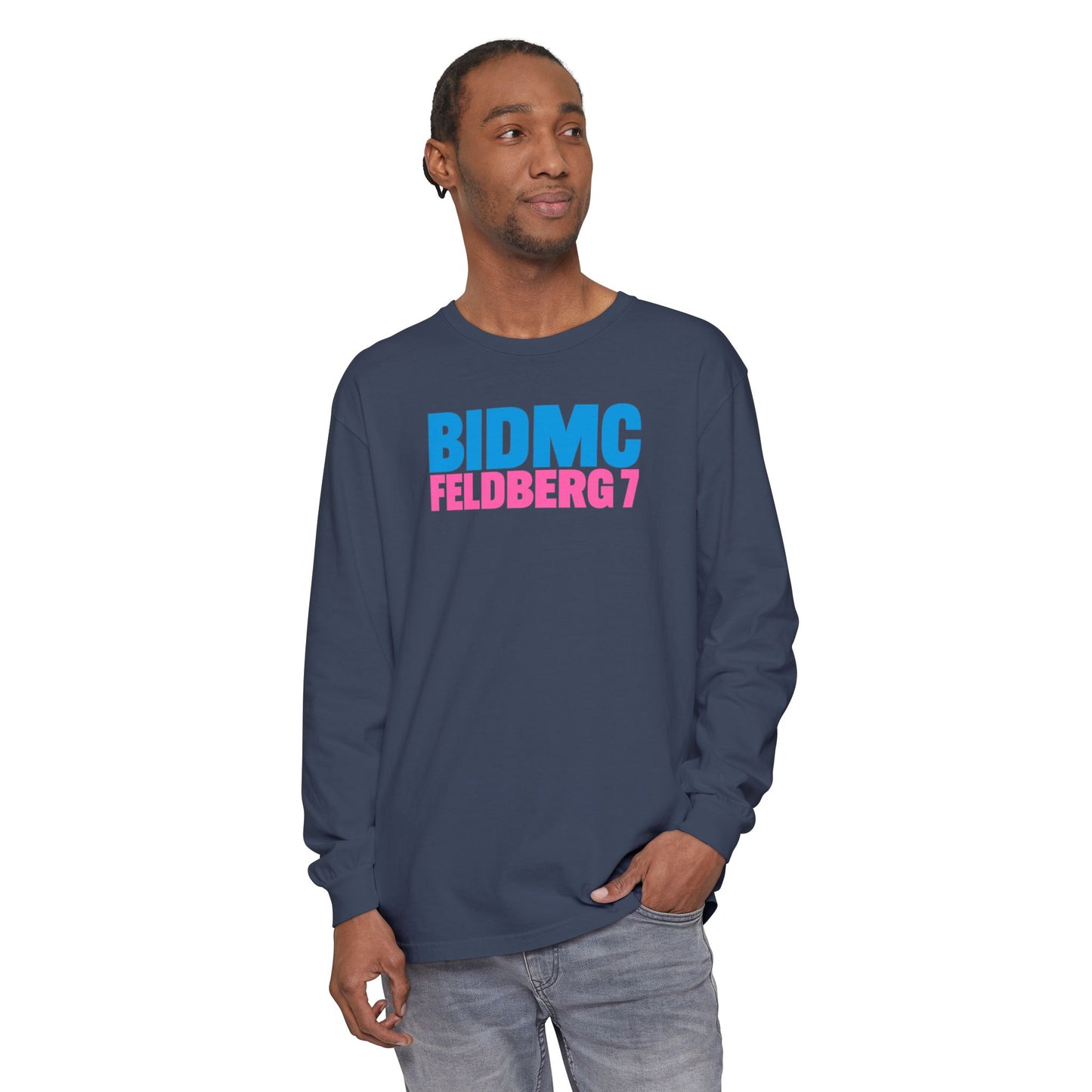 BIDMC FELDBERG 7 BREAST CANCER AWARENESS LONG SLEEVE TEE