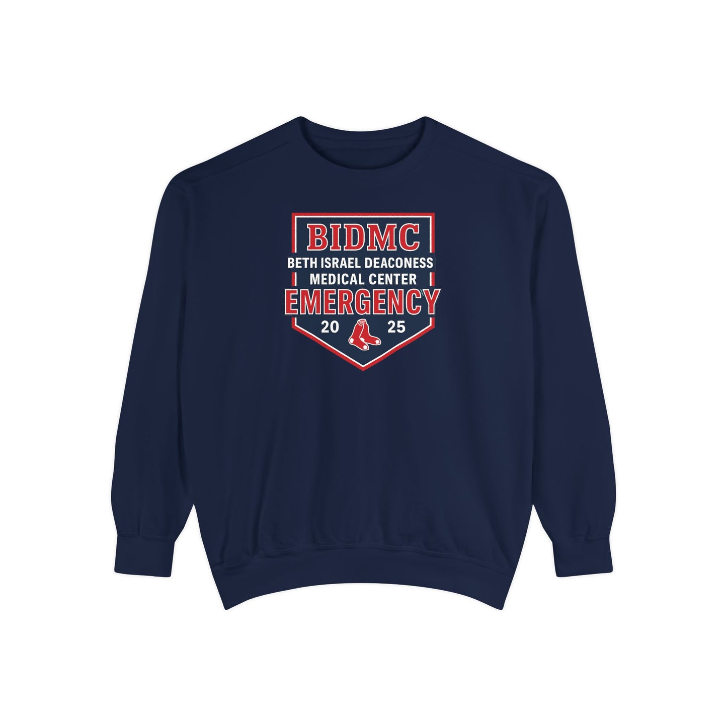 BIDMC Emergency Department Crewneck Sweatshirt – 2025 Red Sox Edition