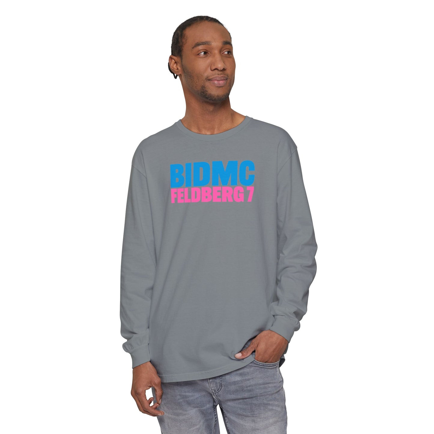 BIDMC FELDBERG 7 BREAST CANCER AWARENESS LONG SLEEVE TEE