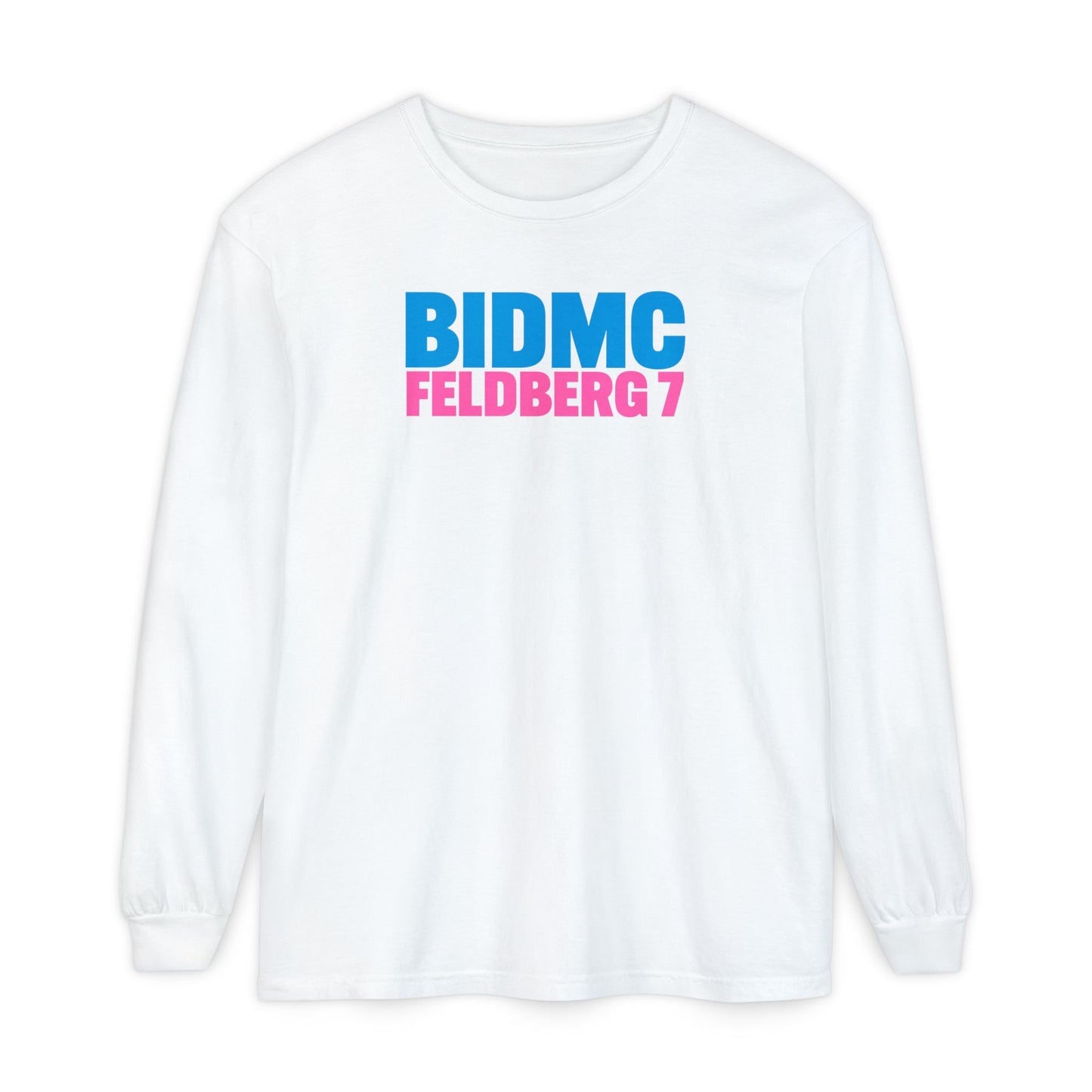 BIDMC FELDBERG 7 BREAST CANCER AWARENESS LONG SLEEVE TEE