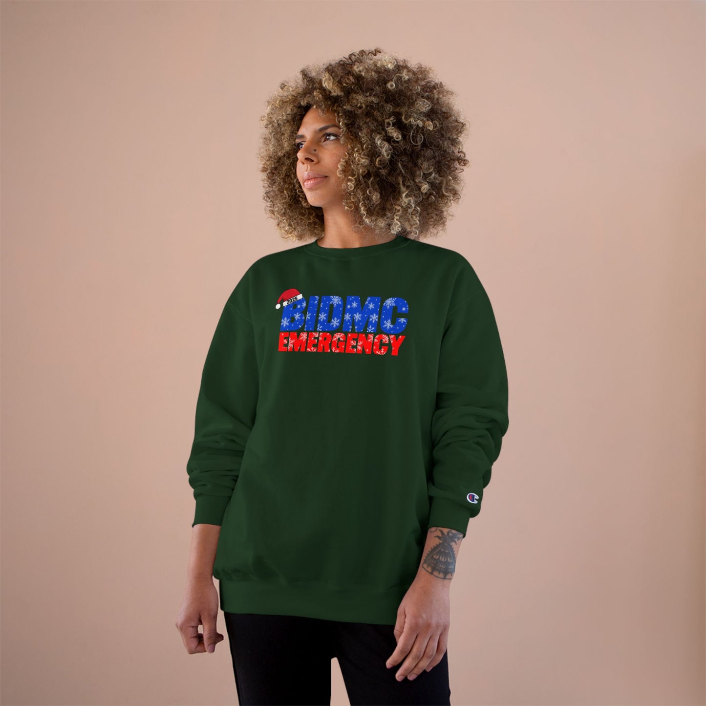 BIDMC Emergency Holiday Sweatshirt