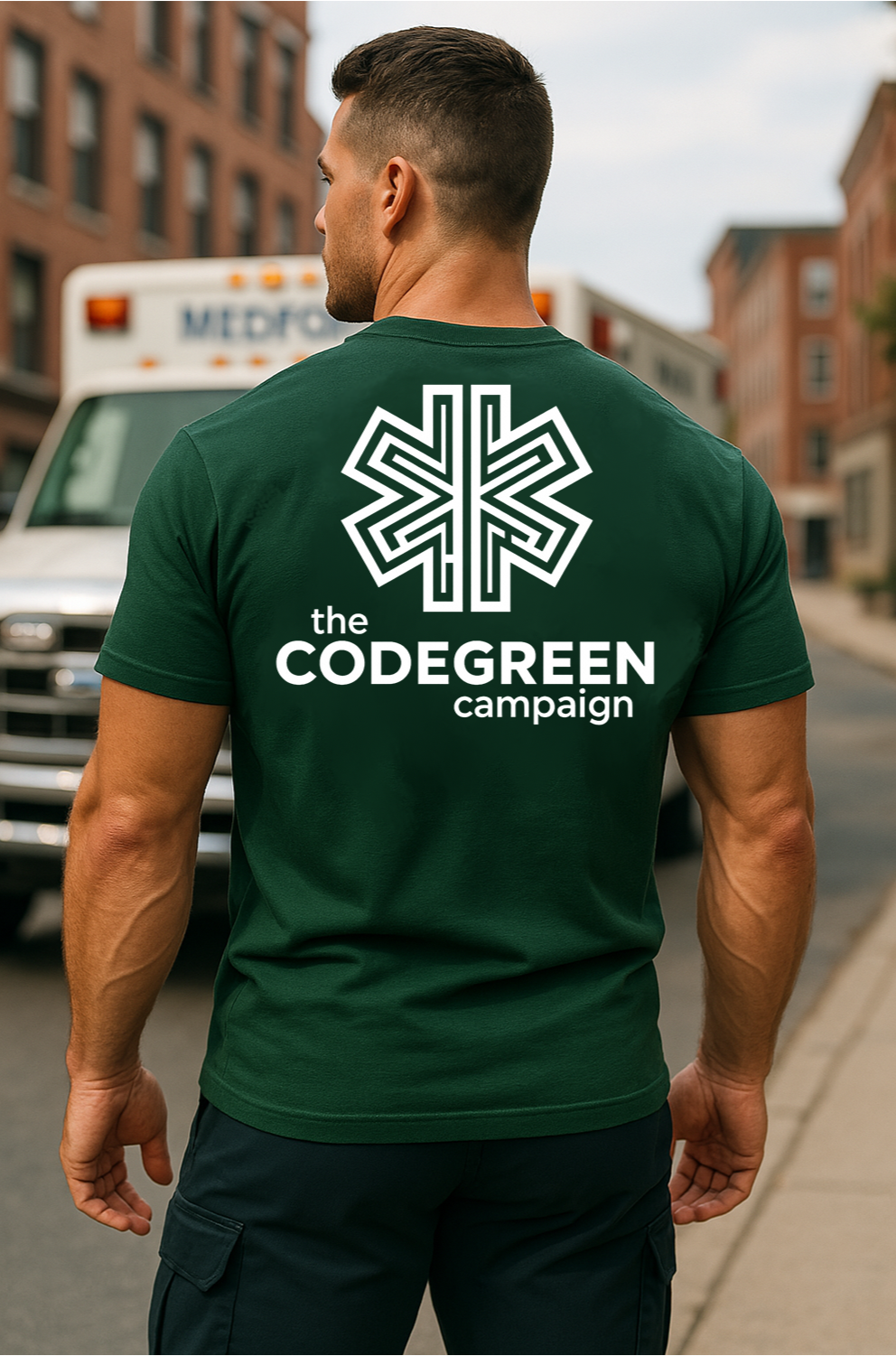 Blank Armstrong Code Green Campaign (Fundraiser)