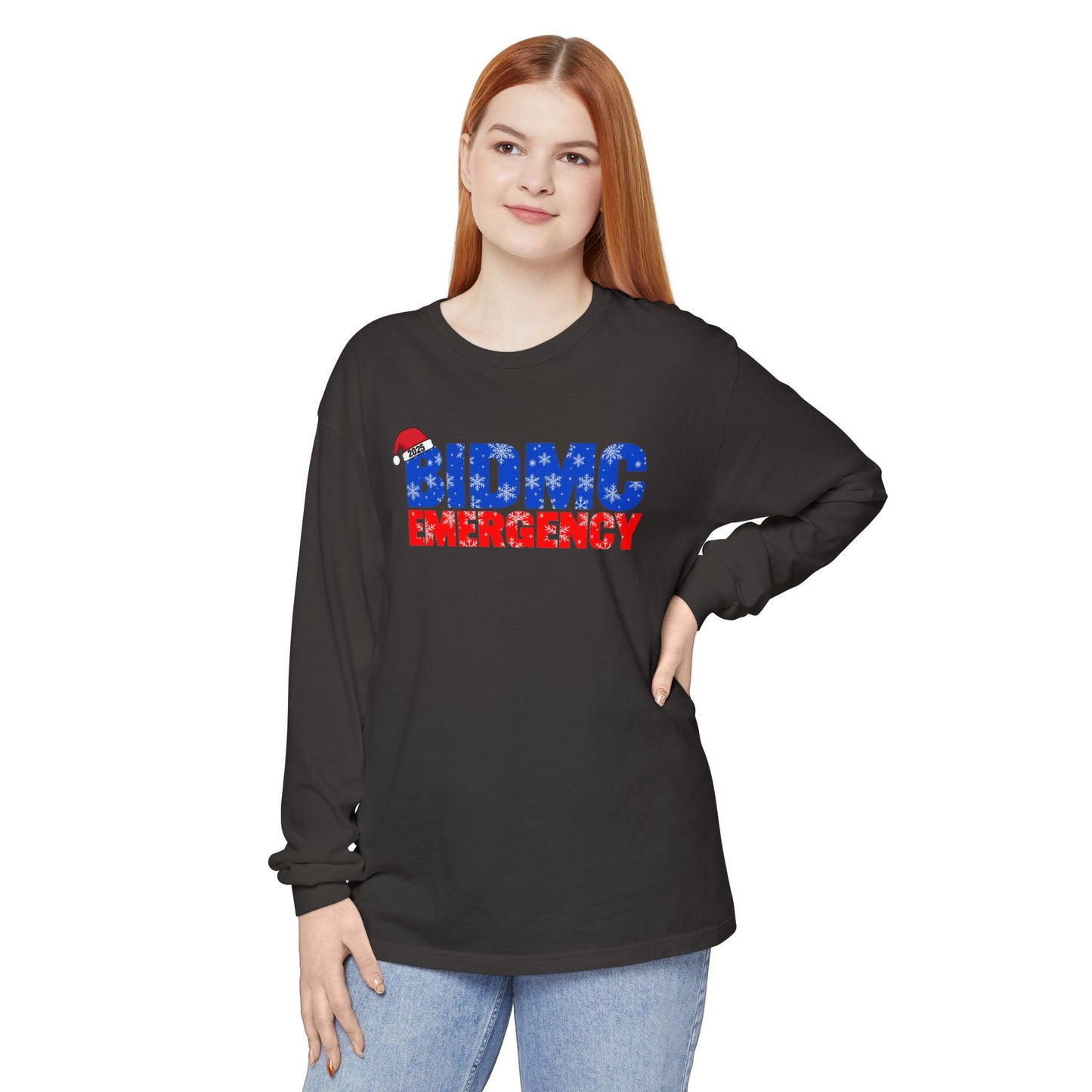BIDMC Emergency Holiday Long Sleeve