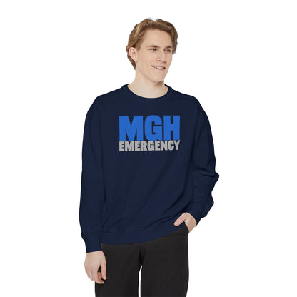 MGH Emergency Comfort Colors Crewneck Sweatshirt