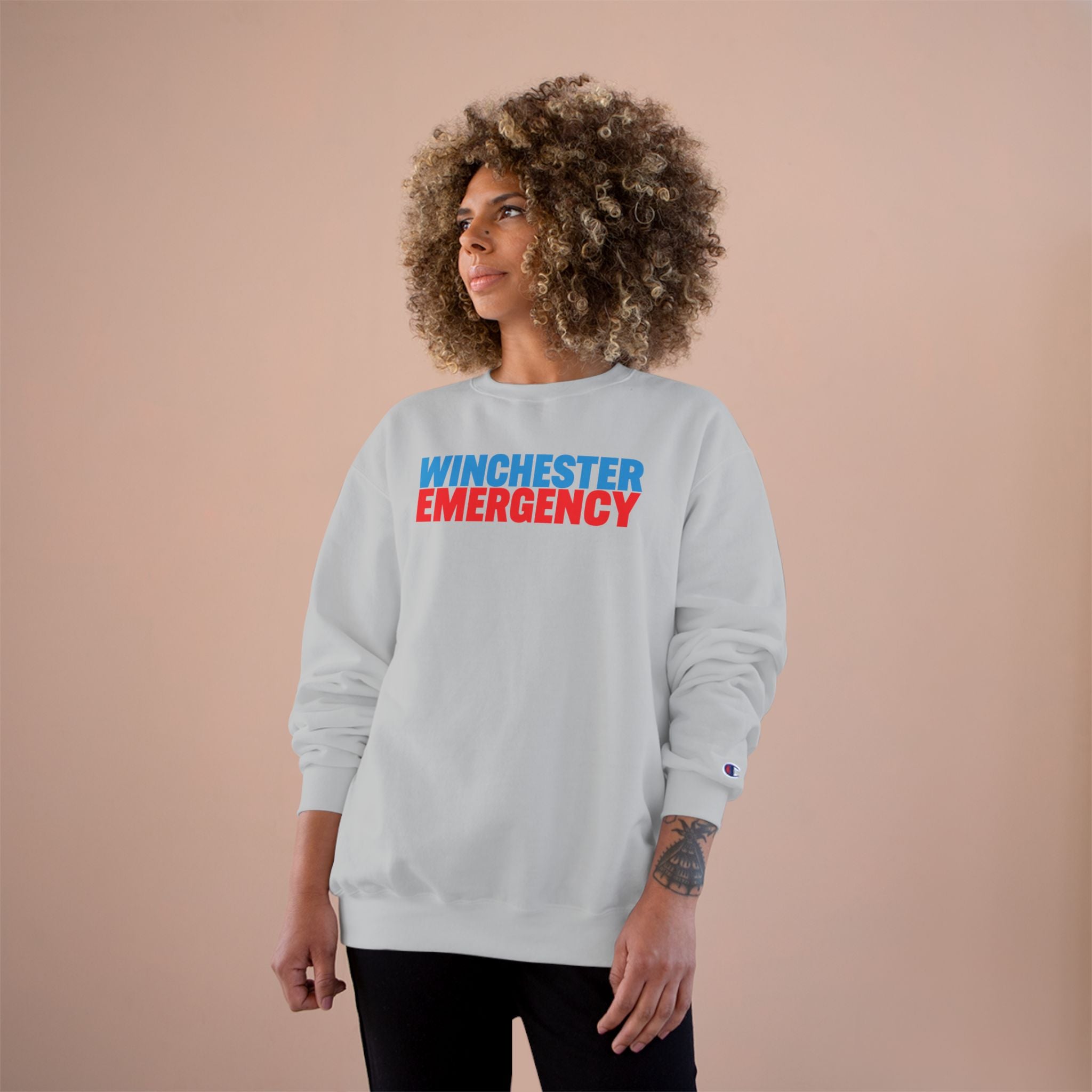 WINCHESTER EMERGECNY Champion Sweatshirt