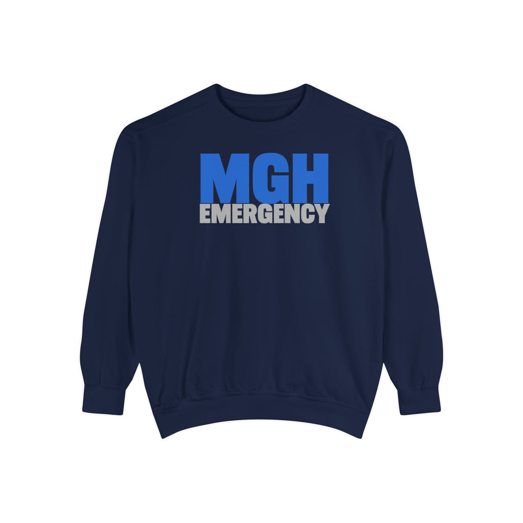 MGH Emergency Comfort Colors Crewneck Sweatshirt