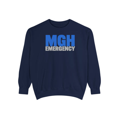 MGH Emergency Comfort Colors Crewneck Sweatshirt