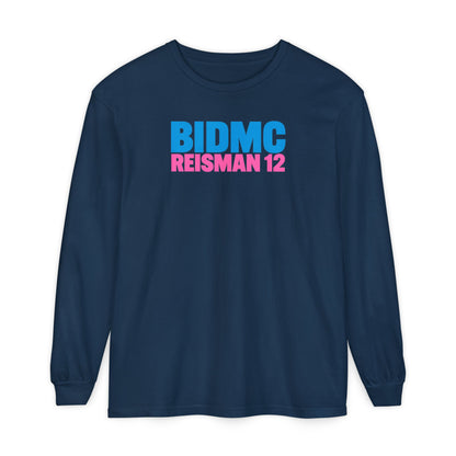 BIDMC REISMAN 12 Pink CREWNECK LONG SLEEVE TEE