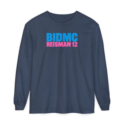 BIDMC REISMAN 12 Pink CREWNECK LONG SLEEVE TEE