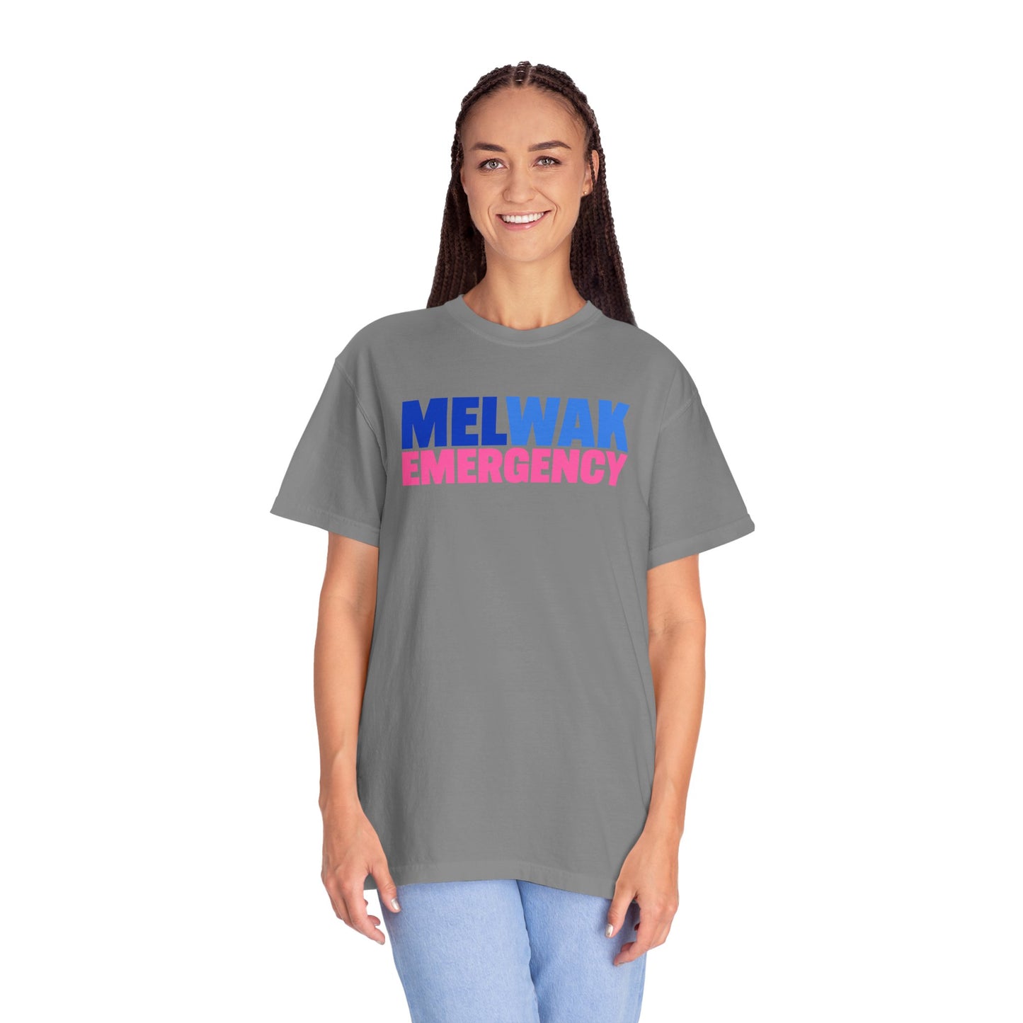 MELWAK Emergency Pink Tee COMFORT COLORS