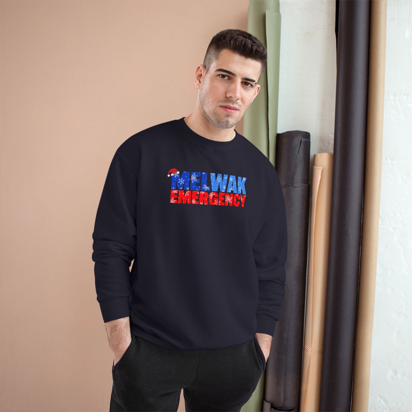 MELWAK Emergency Holiday Sweatshirt