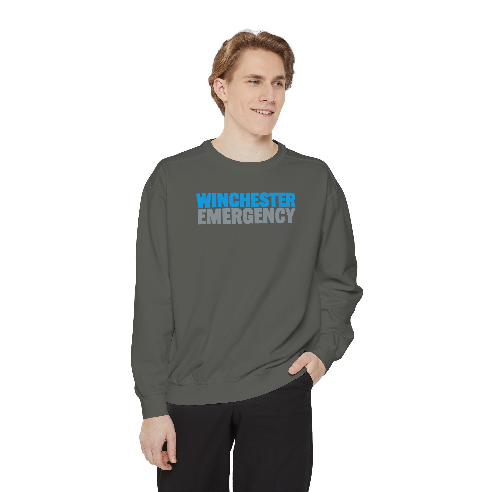 Winchester Emergency Comfort Colors Crewneck Sweatshirt