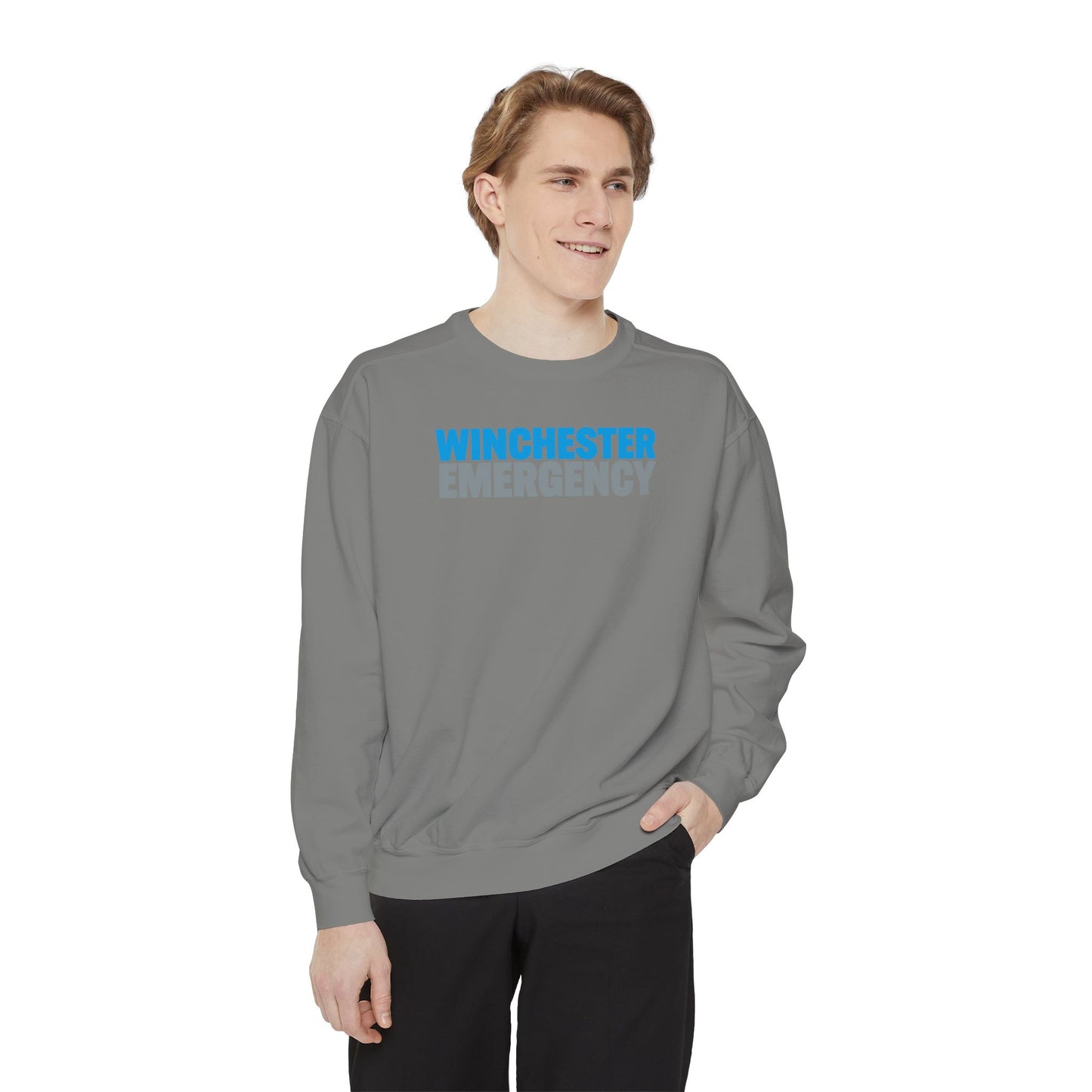 Winchester Emergency Comfort Colors Crewneck Sweatshirt