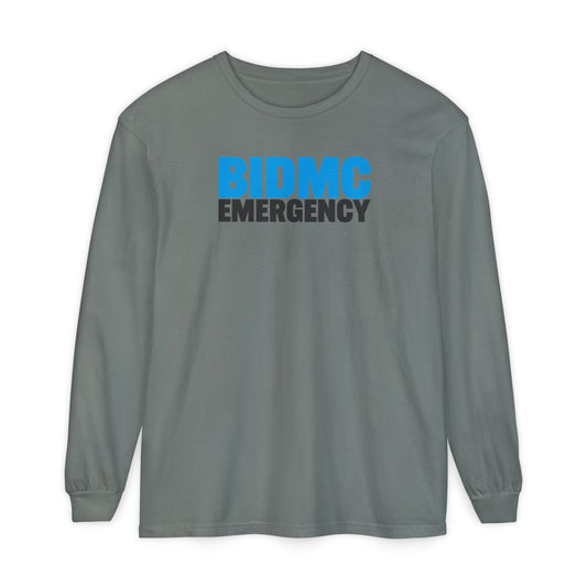 BIDMC Emergency Comfort Colors Long Sleeve