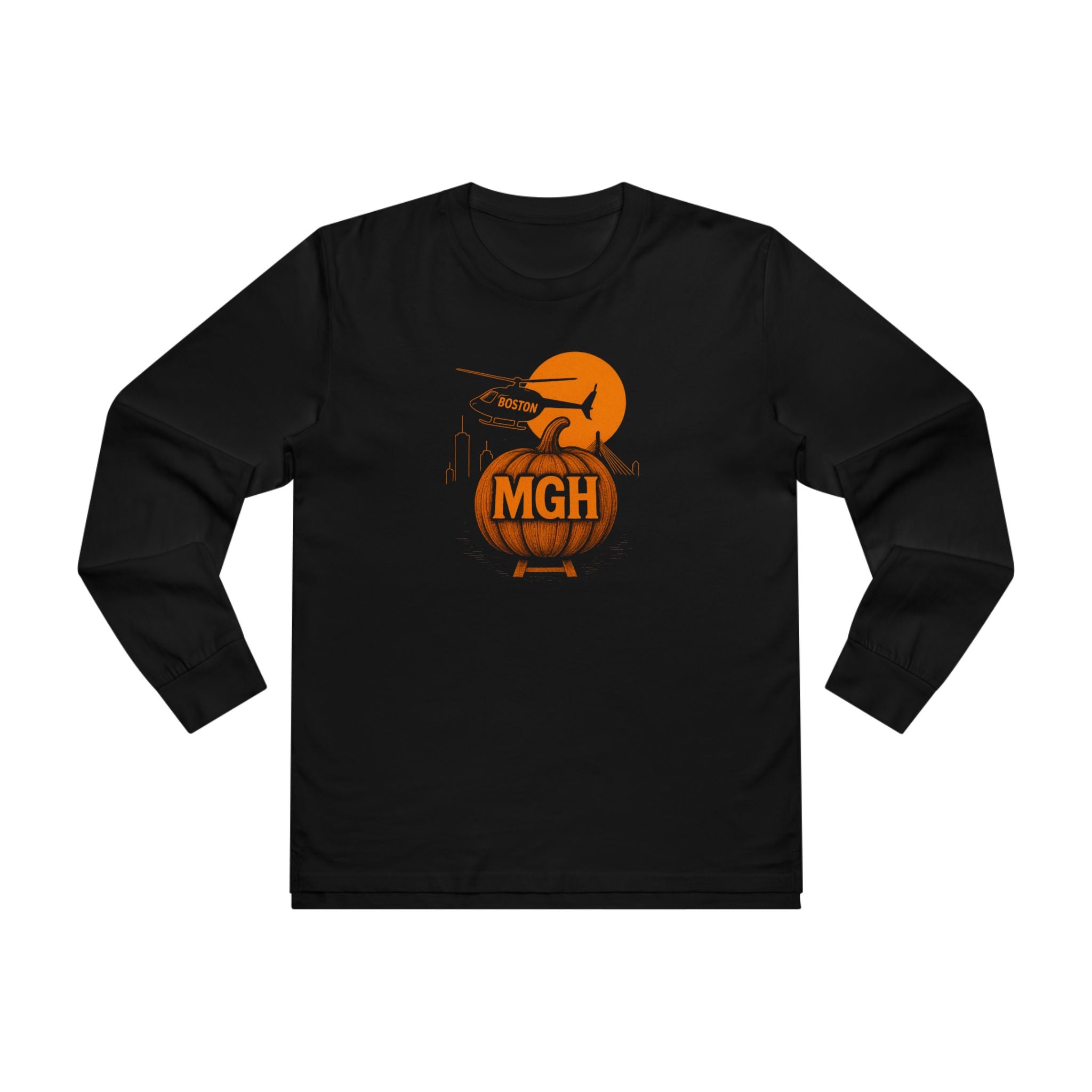 MGH Pumpkin Halloween Long Sleeve Tee