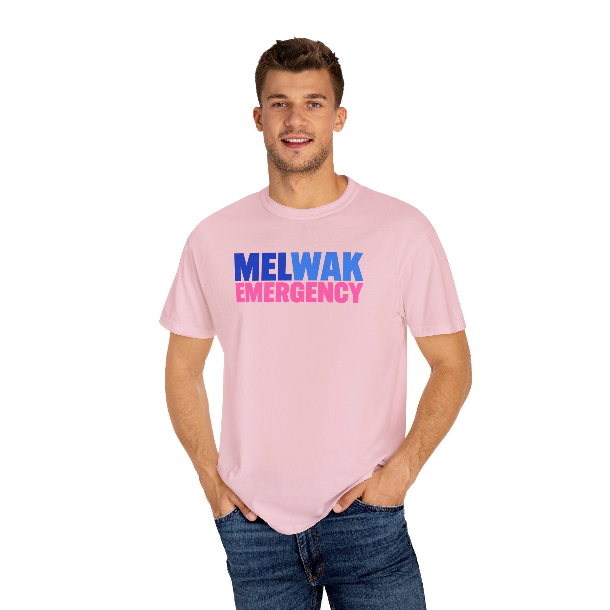 MELWAK Emergency Pink Tee COMFORT COLORS