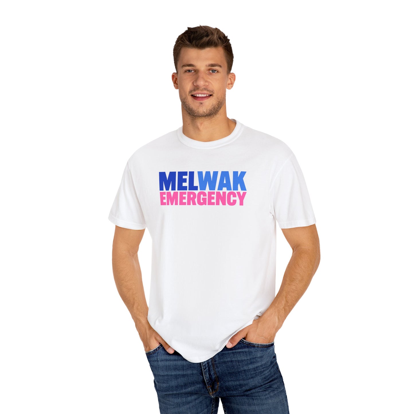 MELWAK Emergency Pink Tee COMFORT COLORS