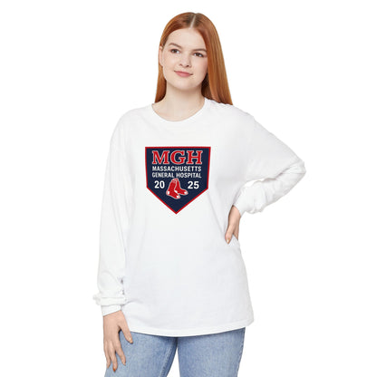 MGH Emergency Department Long Sleeve Tee – 2025 Red Sox Edition