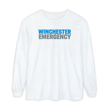 Winchester Emergency Comfort Colors Crewneck Long Sleeve T-Shirt