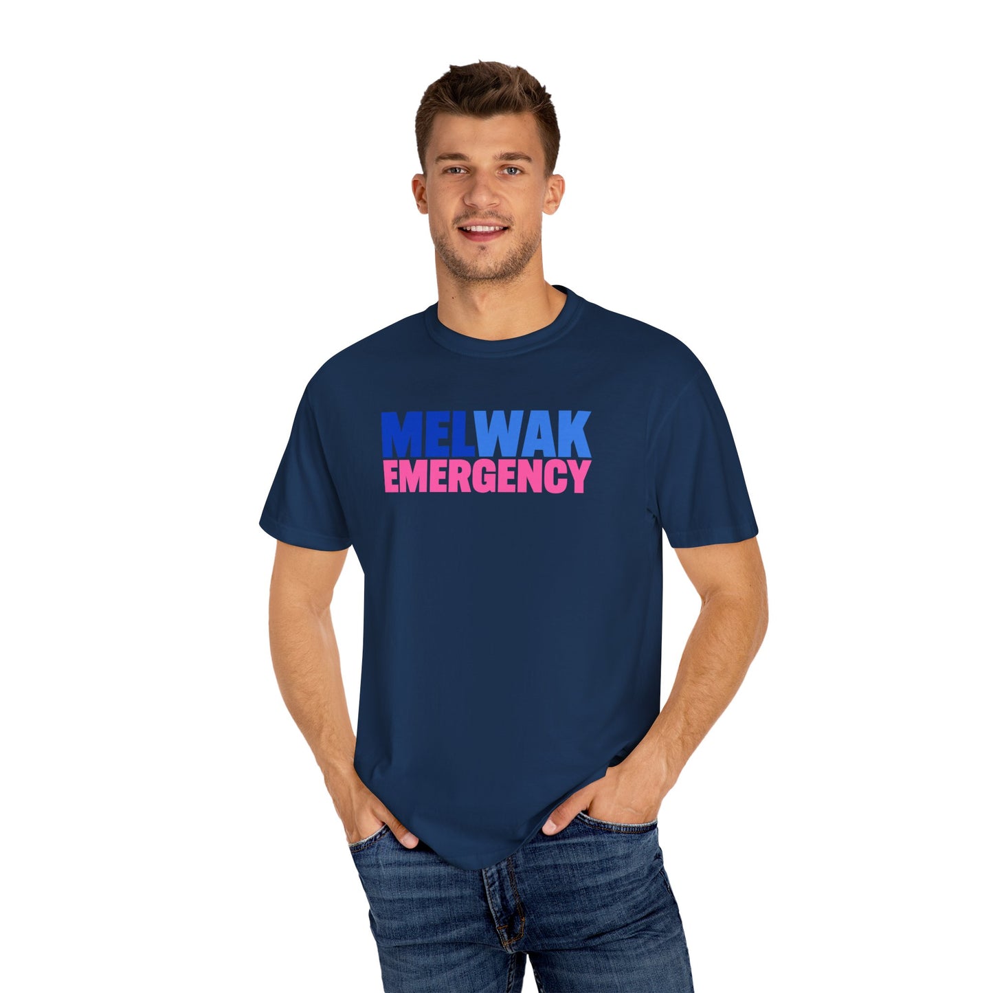 MELWAK Emergency Pink Tee COMFORT COLORS