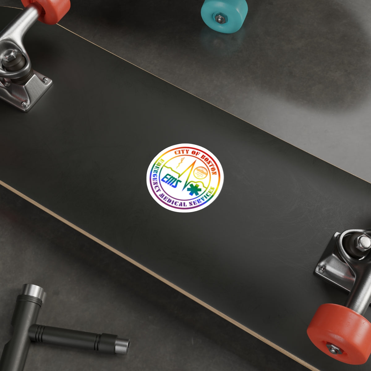 Boston EMS Pride (BEMS) Sticker