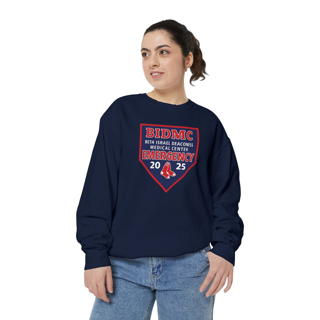 BIDMC Emergency Department Crewneck Sweatshirt – 2025 Red Sox Edition