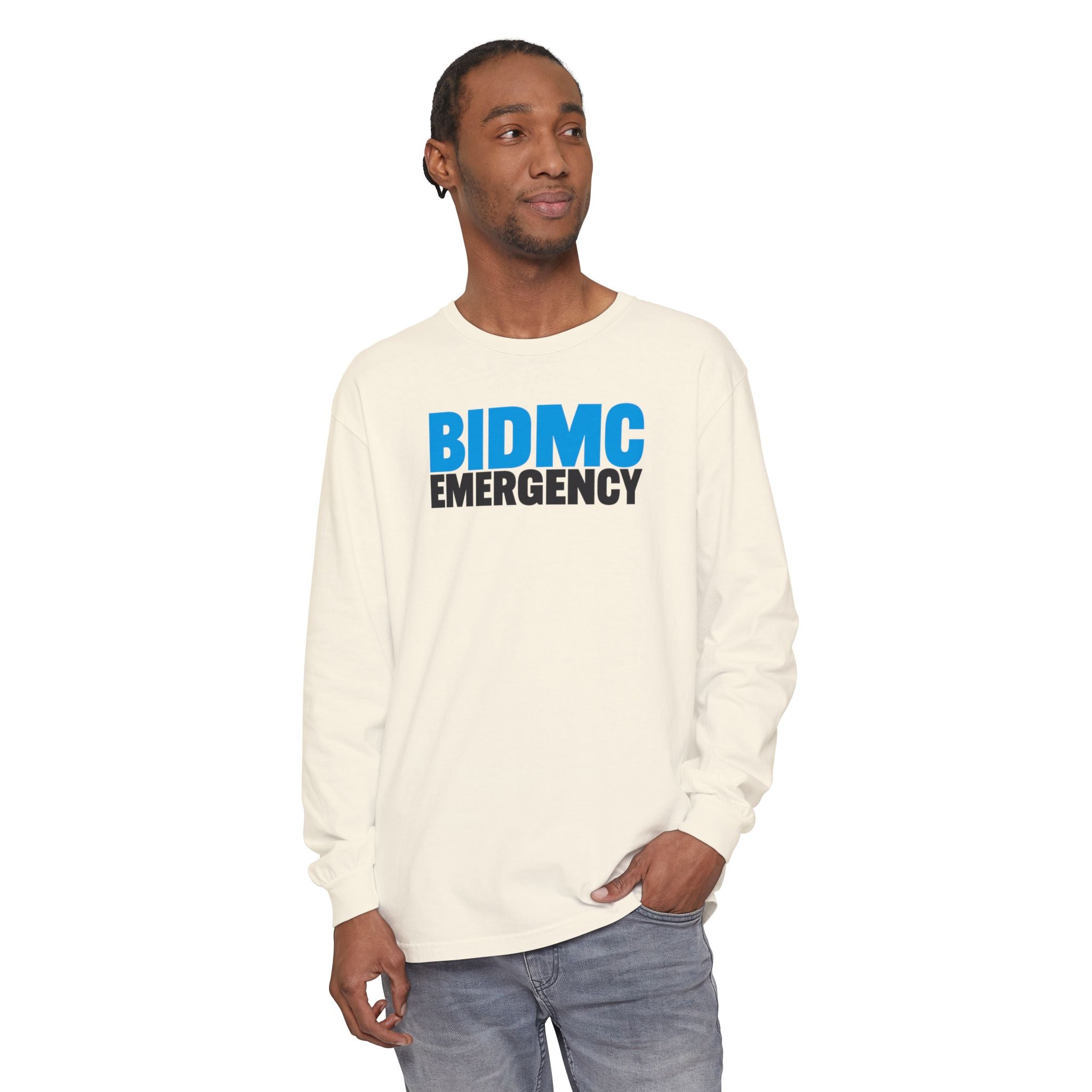 BIDMC Emergency Comfort Colors Long Sleeve