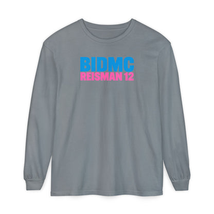 BIDMC REISMAN 12 Pink CREWNECK LONG SLEEVE TEE