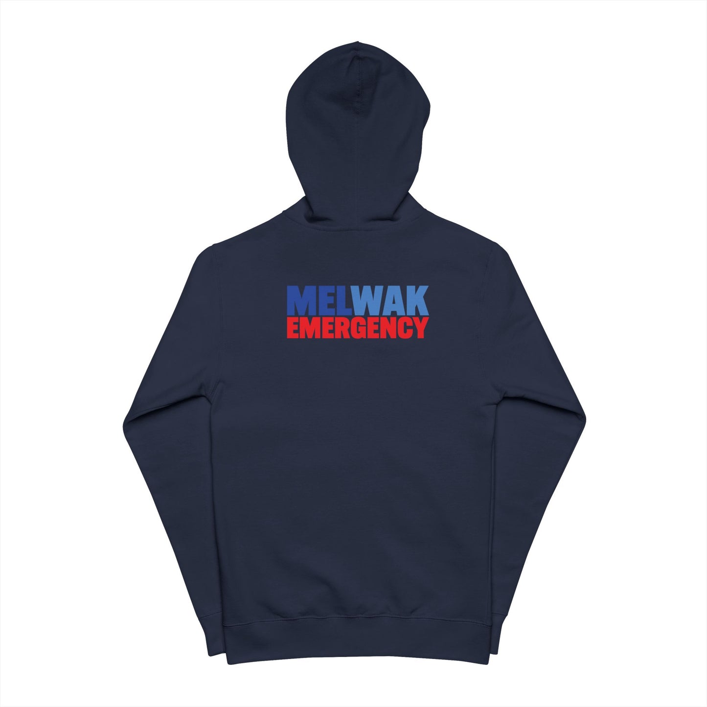 MELWAK Emergency Premium Fleece Zip-up Hoodie