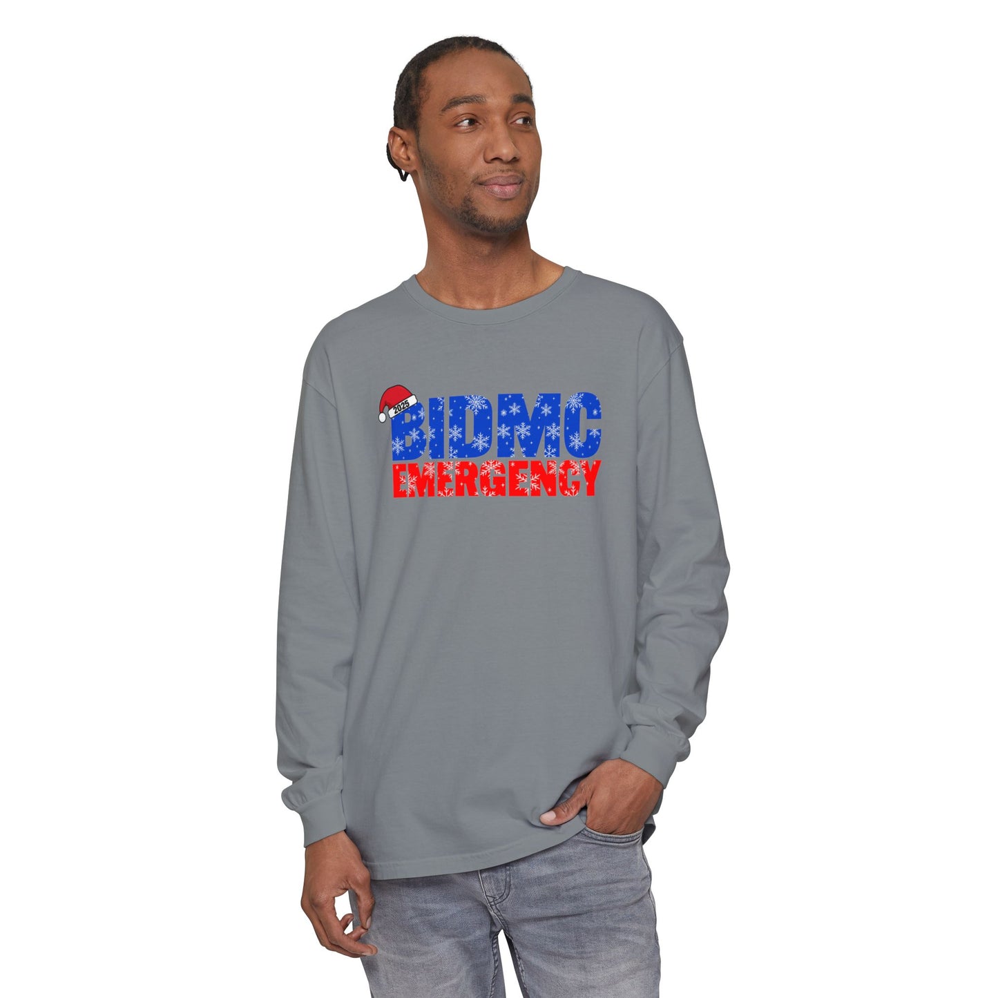 BIDMC Emergency Holiday Long Sleeve