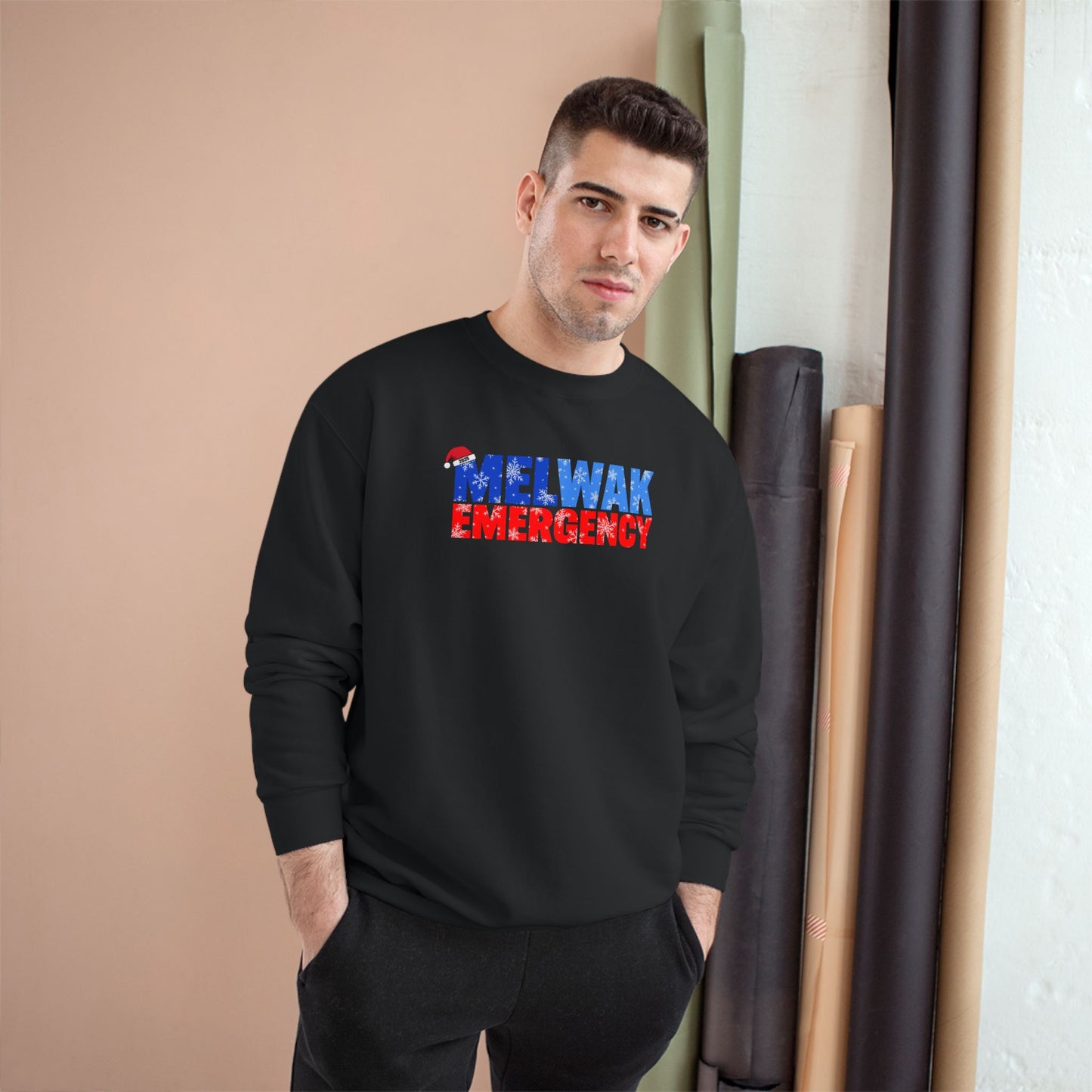 MELWAK Emergency Holiday Sweatshirt