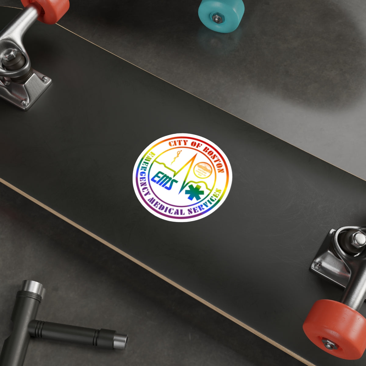 Boston EMS Pride (BEMS) Sticker