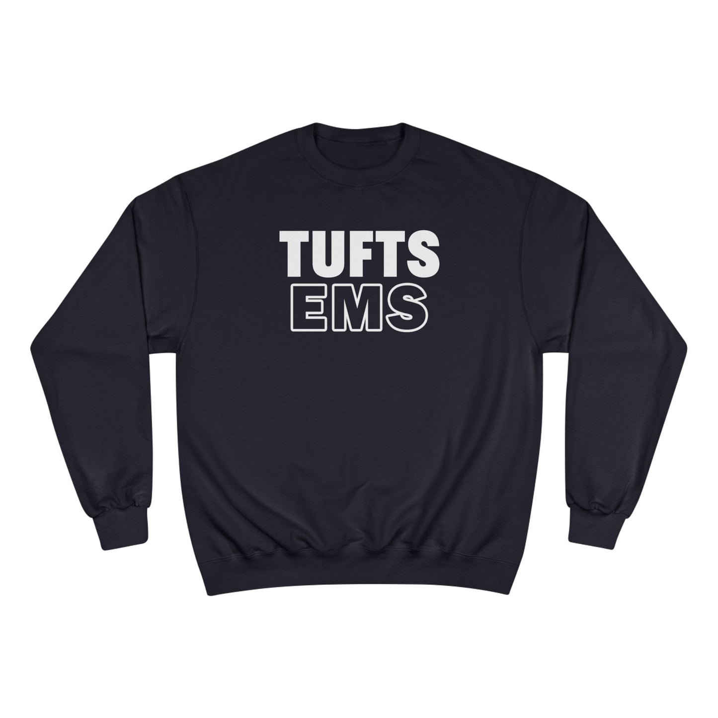 Tufts (printed on front) EMS College Sweatshirt – Champion S600