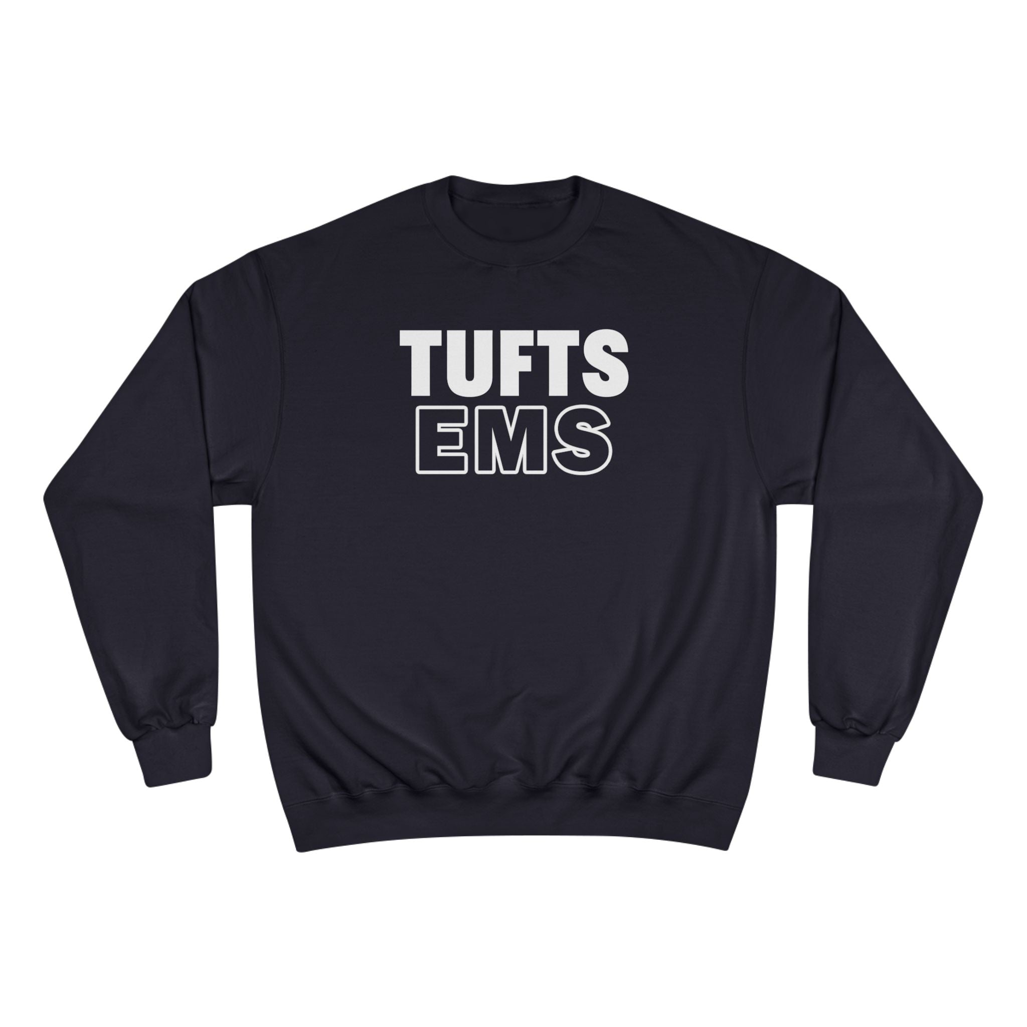 Tufts (printed on front) EMS College Sweatshirt – Champion S600