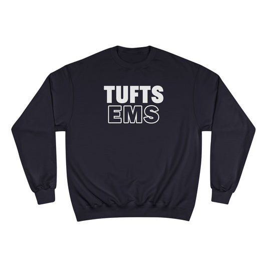 Tufts (printed on front) EMS College Sweatshirt – Champion S600