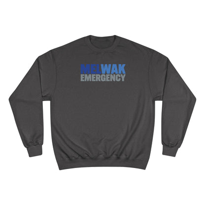 MELWAK Emergency Champion Crewneck Sweatshirt