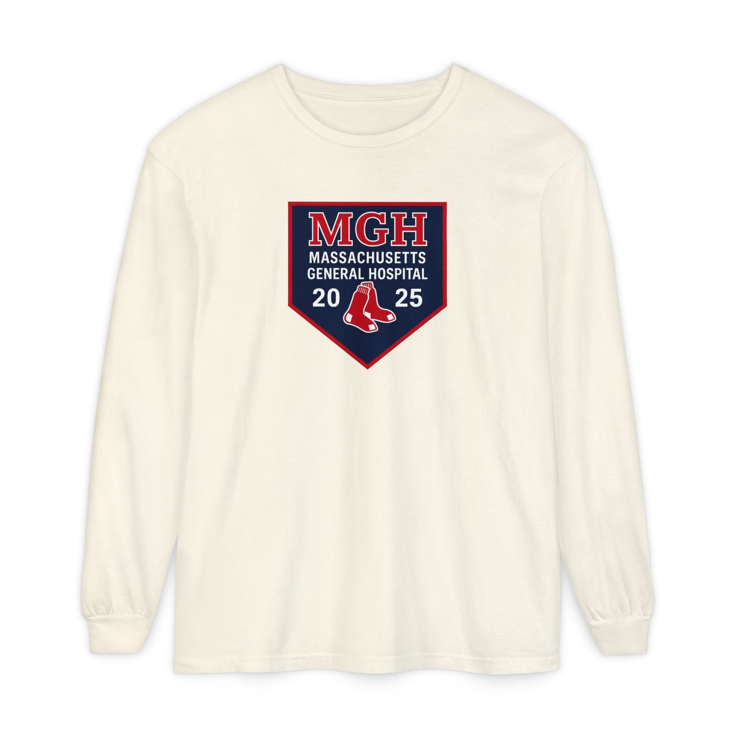 MGH Emergency Department Long Sleeve Tee – 2025 Red Sox Edition