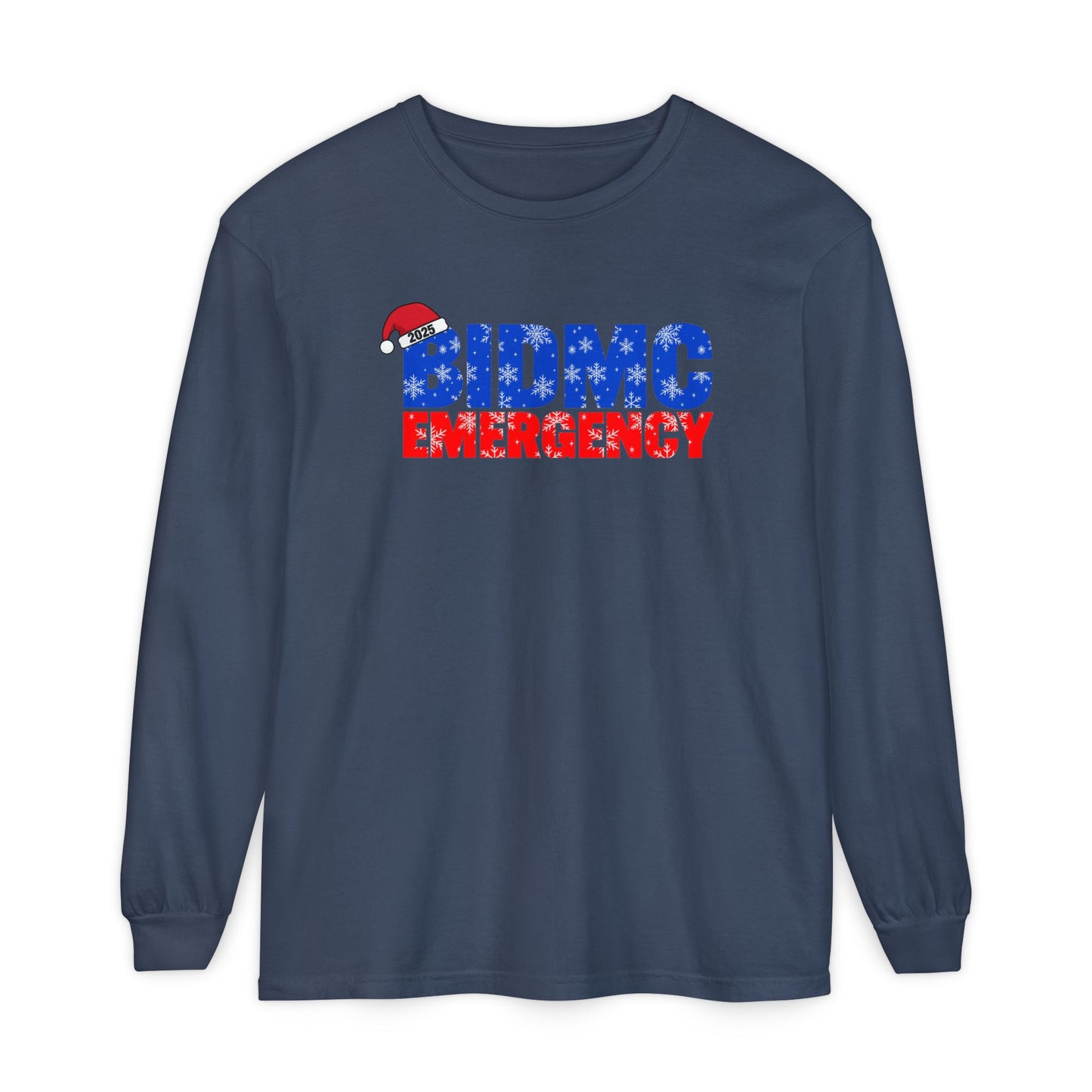 BIDMC Emergency Holiday Long Sleeve