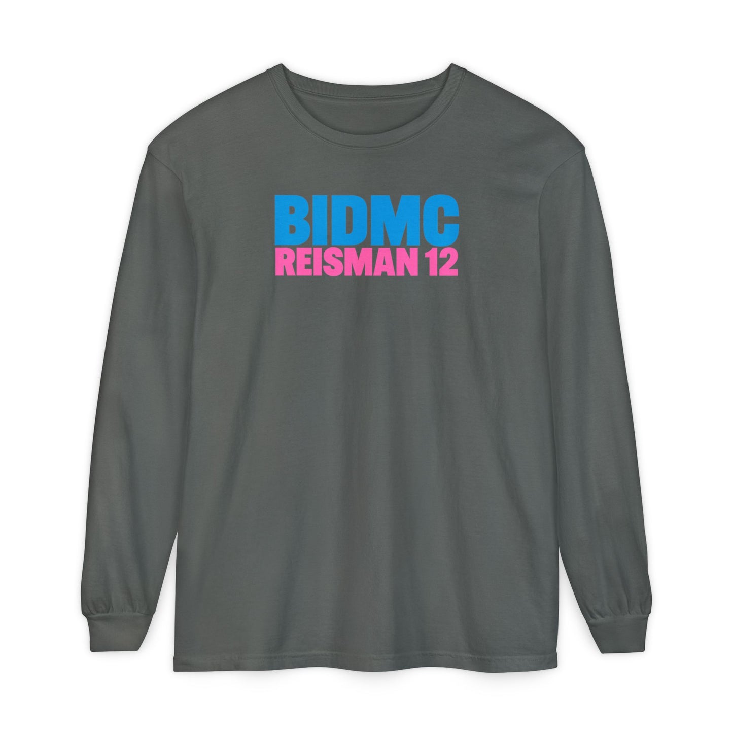 BIDMC REISMAN 12 BREAST CANCER AWARENESS CREWNECK LONG SLEEVE TEE