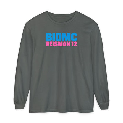 BIDMC REISMAN 12 Pink CREWNECK LONG SLEEVE TEE