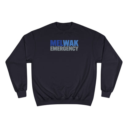 MELWAK Emergency Champion Crewneck Sweatshirt