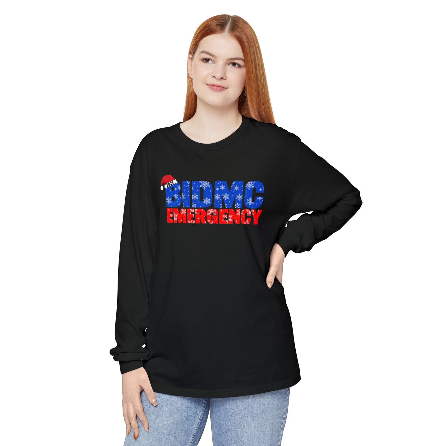 BIDMC Emergency Holiday Long Sleeve