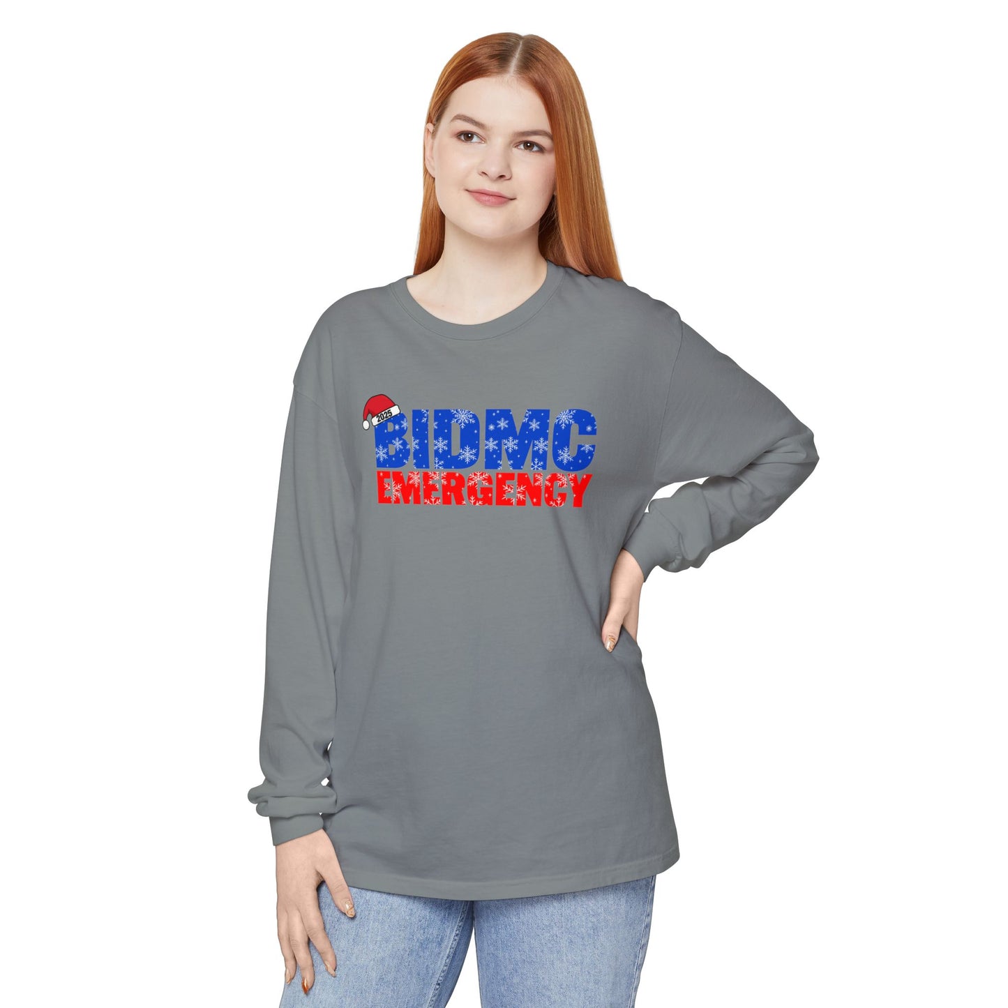 BIDMC Emergency Holiday Long Sleeve