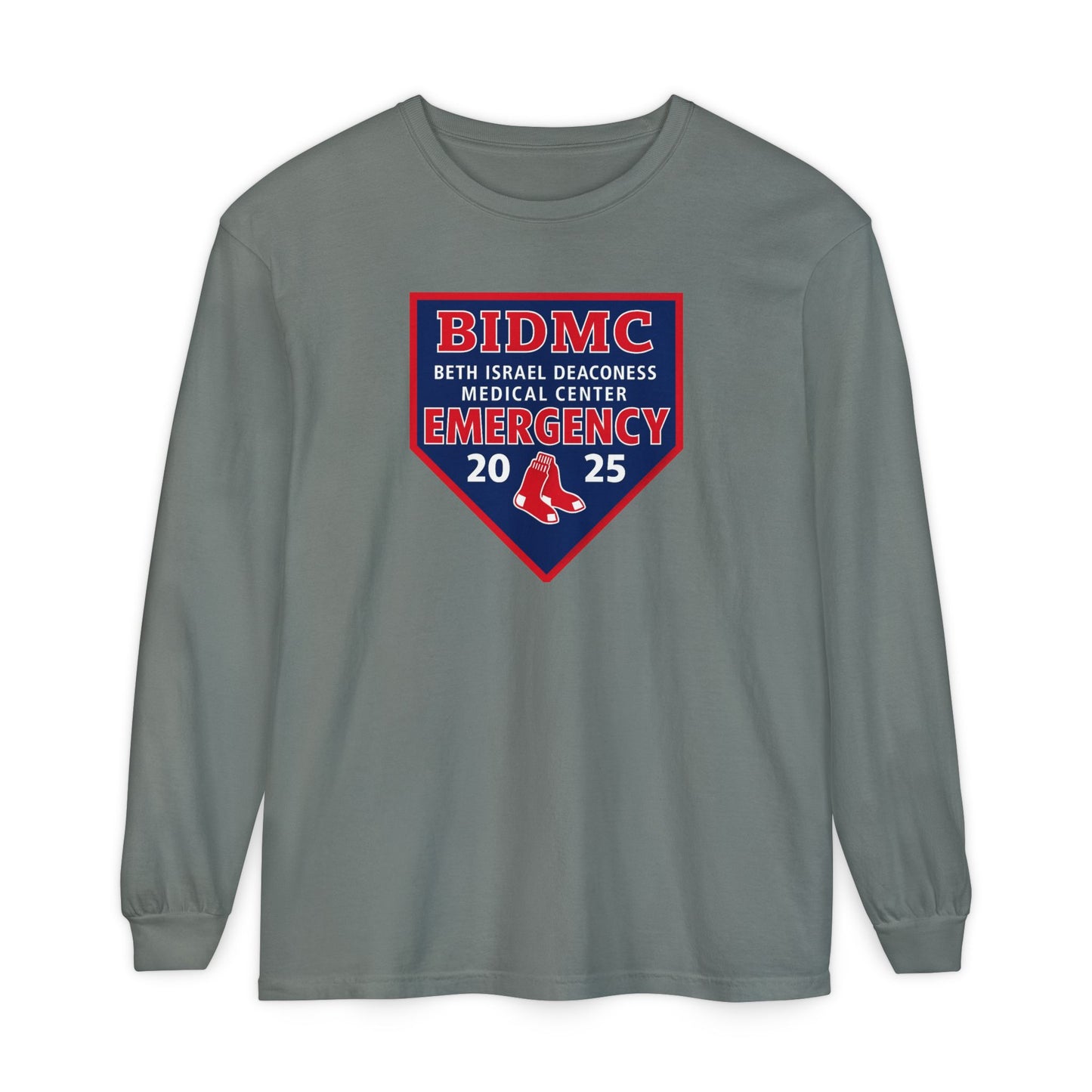 BIDMC Emergency Department Long Sleeve Tee – 2025 Red Sox Edition