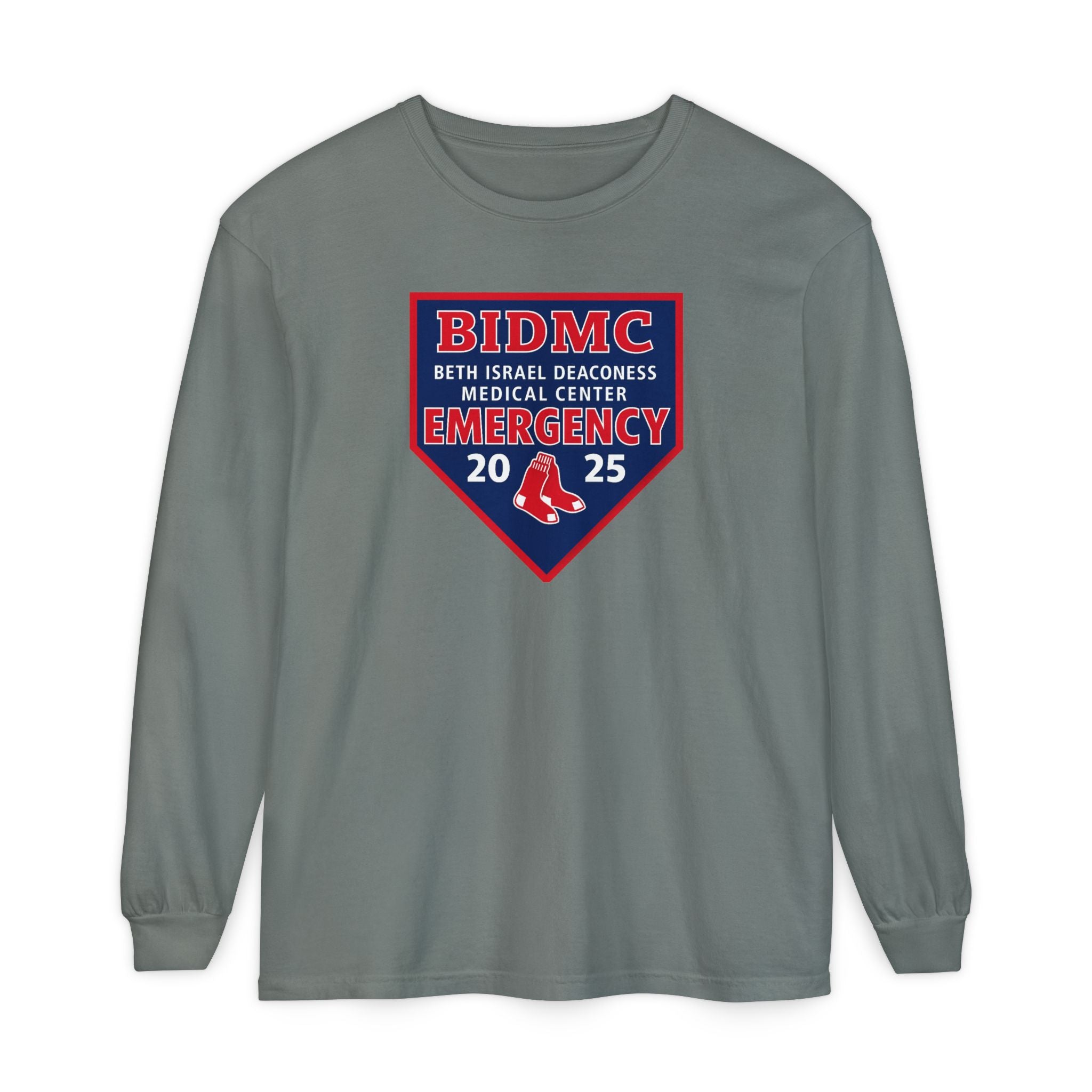 BIDMC Emergency Department Long Sleeve Tee – 2025 Red Sox Edition