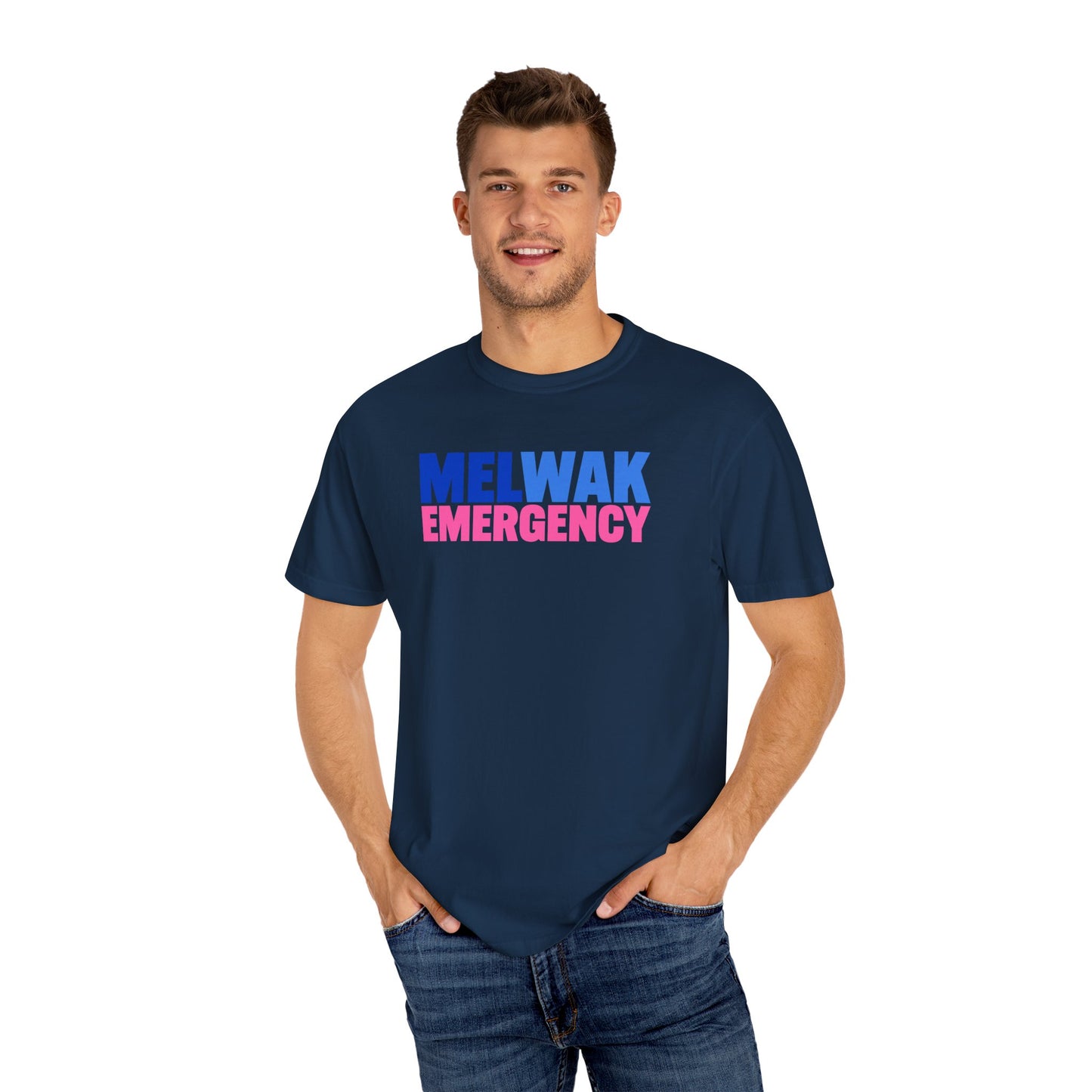 MELWAK Emergency Pink Tee COMFORT COLORS