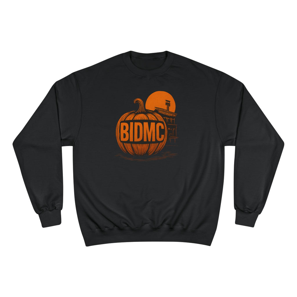 BIDMC Pumpkin Halloween Sweatshirt 🎃 – Champion Eco Crewneck