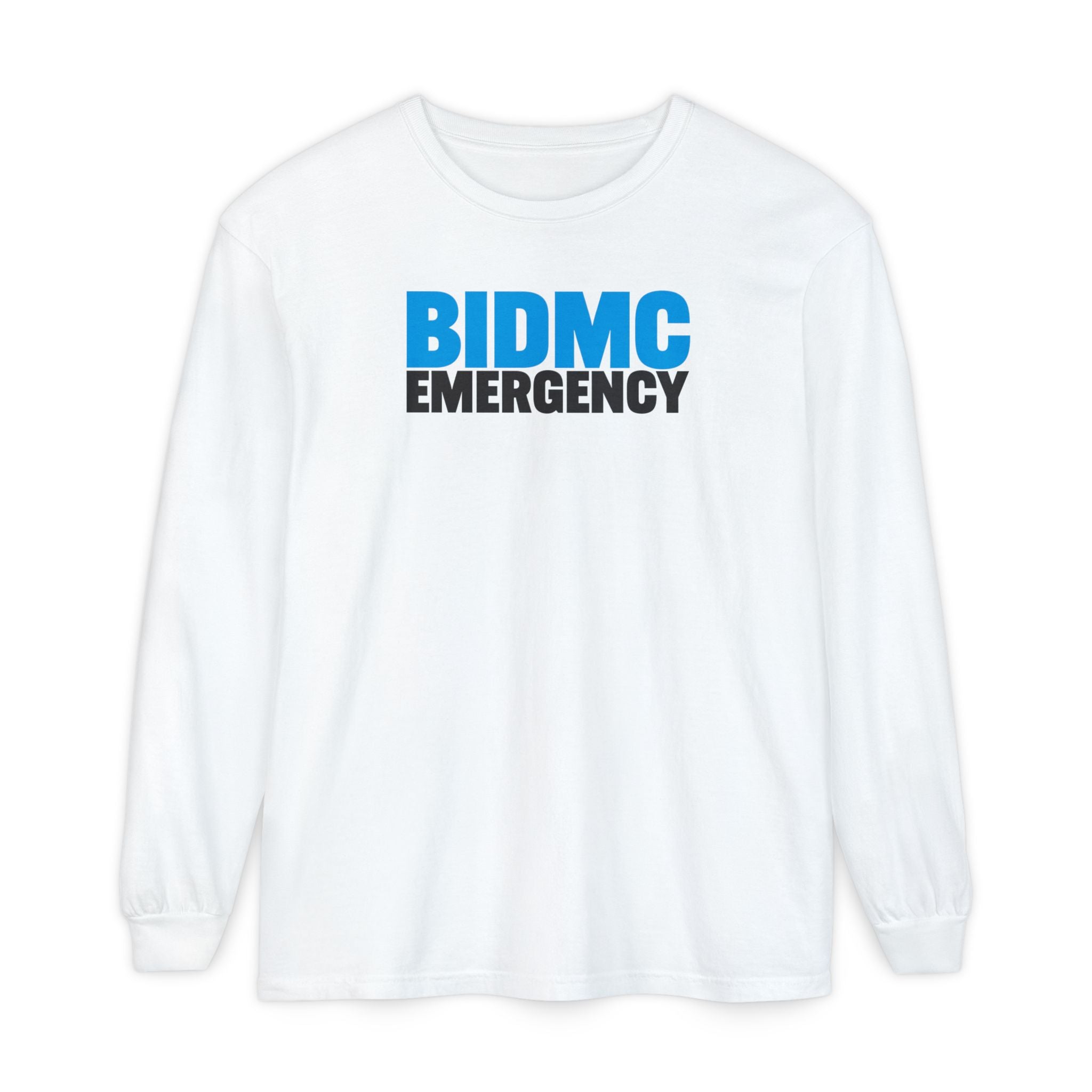 BIDMC Emergency Comfort Colors Long Sleeve
